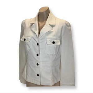 Y2K Cropped Corduroy Jacket Preowned